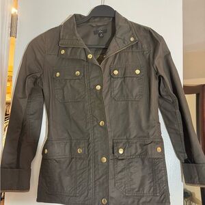 J. Crew Downtown Field Jacket, Olive, Size XS, Like new